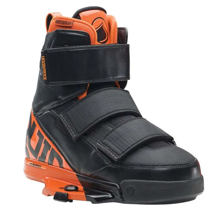 Vázání na lyže Liquid Force Vantage Ct black/orange 2015 - 1