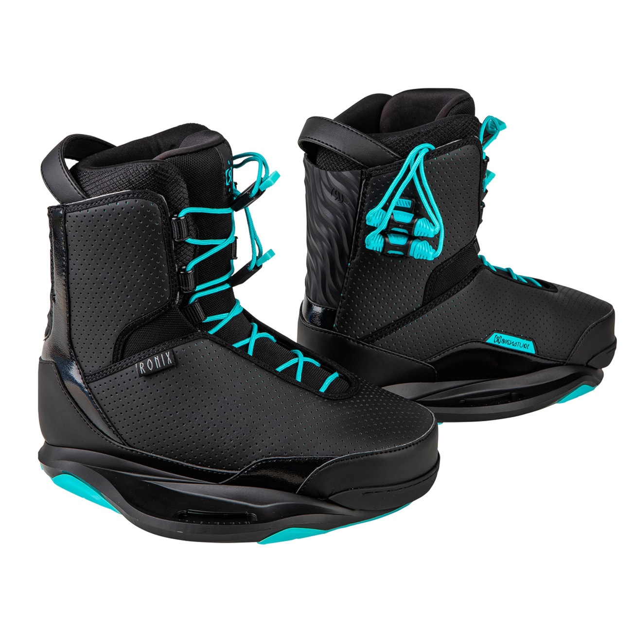 Vázání na wakeboard Ronix Signature black/metallic color-shift 2021 - 1