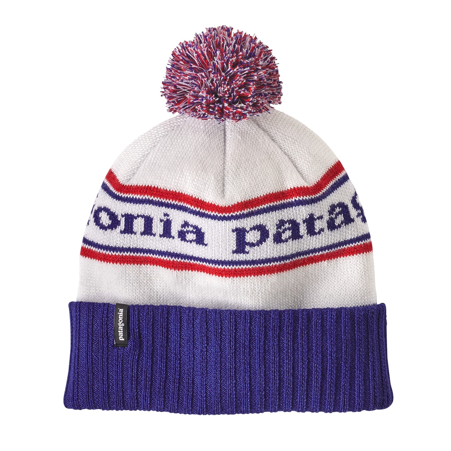 Beanie Patagonia Powder Town park stripe: viking blue 2026 - 1