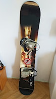 Snowboard Radical 160cm + púzd