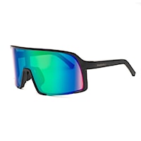 Okulary rowerowe Horsefeathers Magnum matt black | mirror green