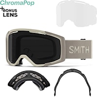 Okulary rowerowe Smith Rhythm MTB + Dirt Screen chalk | cp sun black+clear 2026