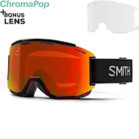 Bike brýle Smith Squad MTB black | chromapop everyday red mirror+clear 2026