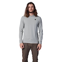 Bike dres Fox Ranger LS Sun Shirt grey vintage 2024