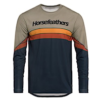 Bike koszulka Horsefeathers Quantum LS indigo/taupe 2026