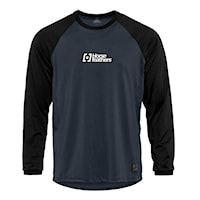 Bike koszulka Horsefeathers Spike LS indigo/black 2026