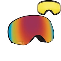 Snowboardové brýle Aphex Xpr matt black | red+yellow 2021