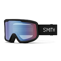 Snowboardové okuliare Smith Frontier black | blue sensor mirror 2025