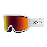 Snowboardové okuliare Smith Frontier white | red sol-x 2025