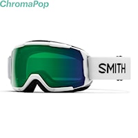 Snowboard Goggles Smith Grom white | chromapop everyday green 2026
