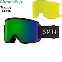 Gogle snowboardowe Smith Squad black | cp sun green mirror +yellow 2026