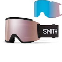 Snowboardové okuliare Smith Squad XL black | cp sun black gold+cp storm rose flash 2026