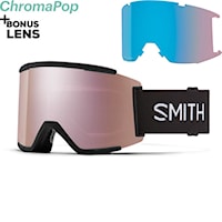 Snowboardové okuliare Smith Squad XL black | cp sun black gold+cp storm rose flash 2026