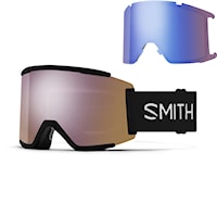Snowboardové okuliare Smith Squad XL black | cp everyday rose gold mirror+cp storm blue sensor mirror 2026