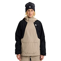 Bunda na snowboard Burton Wms Reserve 2L Relaxed Anorak summit taupe/true black 2026