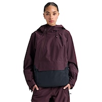 Kurtka snowboardowa Burton Wms Reserve Relax Anorak bear hug brown/true black 2027