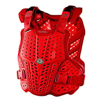 Chránič chrbtice na bicykel Troy Lee Designs Rockfight Chest Protector Solid red 2025