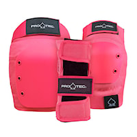 Chrániče kolen na skateboard Pro-Tec Street Gear Junior 3 Pack pink