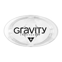 Snowboard Stomp Pad Gravity Logo Mat clear/black