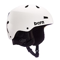 Helma na snowboard Bern Macon Classic matte white 2026