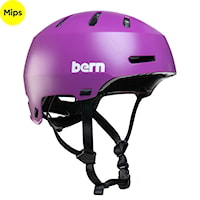 Kask rowerowy Bern Macon 2.0 Mips satin purple 2025