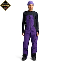 Snowboard Pants Burton Wms GORE-TEX Reserve 2L Bib prism violet/true black 2026