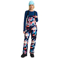 Snowboard Pants Burton Wms Reserve 2L Stretch Slim Bib floral blur 2026