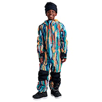 Kombinéza na snowboard Burton Kids One Piece paint stripe 2027