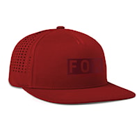 Cap Fox Wordmark Tech SB scarlet 2025