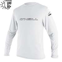 Lycra O'Neill Basic Skins L/S Sun Shirt white 2026