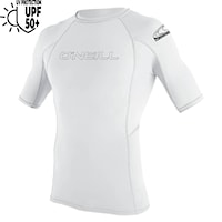 Lycra O'Neill Basic Skins S/S Rash Guard white 2026