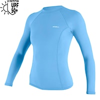 Lycra O'Neill Wms Basic Skins L/S Rash Guard azurine 2026
