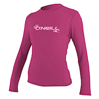 Lycra O'Neill Wms Basic Skins L/S Sun Shirt fox pink 2026