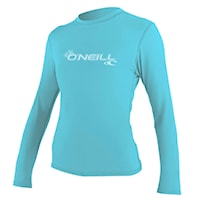 Lycra O'Neill Wms Basic Skins L/S Sun Shirt light aqua 2026