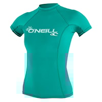 Lycra O'Neill Wms Basic Skins S/S Rash Guard light aqua 2026