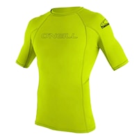 Lycra O'Neill Youth Basic Skins S/S Rash Guard lime 2026