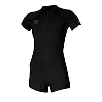 Neoprén O'Neill Wms Bahia 2/1 Front Zip S/S Spring black/black/black 2026