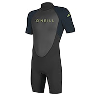 Wetsuit O'Neill Youth Reactor II Back Zip 2 mm Spring black/slate 2025