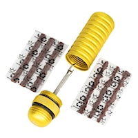 Oprava defektu Peaty's Holeshot Tubeless Puncture Plugger Kit mango