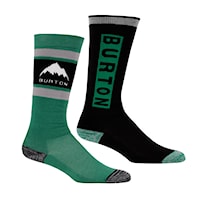 Podkolanówki Burton Kids Weekend Midweight 2Pk pacific teal 2027