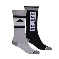 Podkolienky Burton Kids Weekend Midweight 2Pk true black 2026