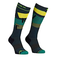 Podkolenky ORTOVOX Freeride Long Socks Cozy Men's black steel 2027