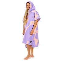 Poncho After Splash pink blue