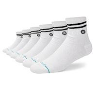 Socks Stance Core Quarter 6 Pack white