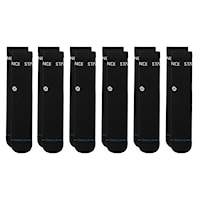 Socks Stance Origin Crew 6 Pack black