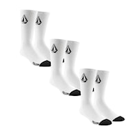 Socks Volcom Full Stone Sock 3Pk white 2026