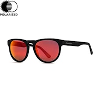 Sluneční brýle Horsefeathers Ziggy matt black | mirror red