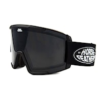 Snowboardové brýle Horsefeathers Feston black | smoke 2027