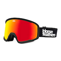 Gogle snowboardowe Horsefeathers Huck black | mirror red 2026