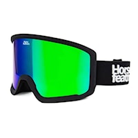 Snowboardové brýle Horsefeathers Tarpe black | mirror green 2027